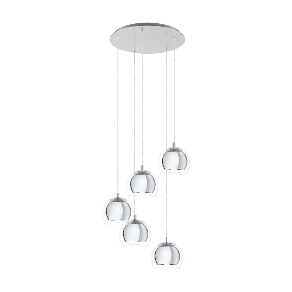 Eglo ROCAMAR Pendellampa Krom, 5-ljuskällor main product photo