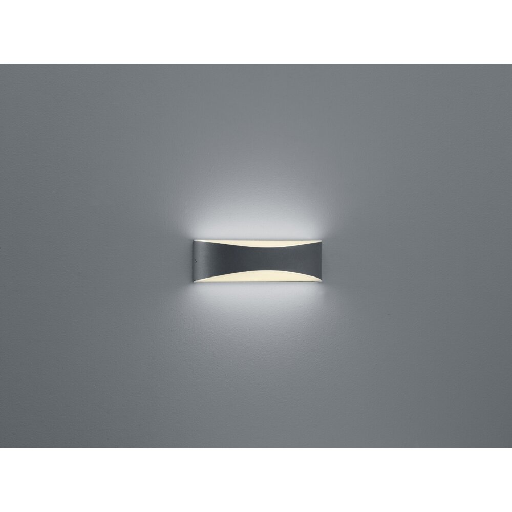 Trio KONDA Utomhusbelysning, Vägglampa LED Antracit, 1-ljuskällor main product photo