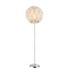 Globo NALA Golvlampa, Golvlampa Nickel matt, 1-ljuskällor