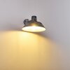 Maloja vägglampa utomhus, Vägglampa Grått, Vit, 1-ljuskällor
