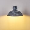 Maloja vägglampa utomhus, Vägglampa Grått, Vit, 1-ljuskällor