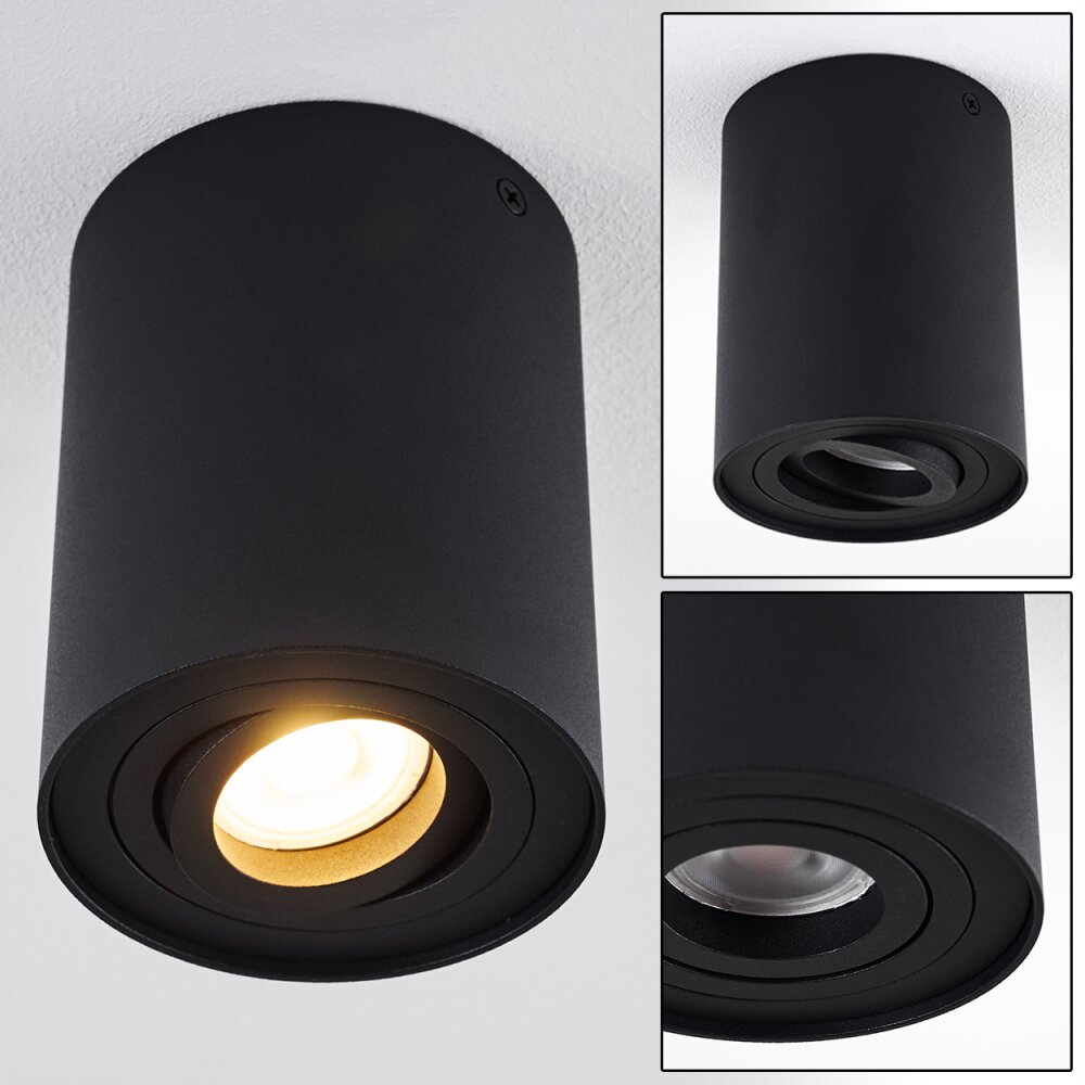 Quimper Taklampa Svart, 1-ljuskällor main product photo