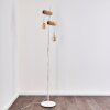Barbengo Golvlampa Brun, Vit, 2-ljuskällor