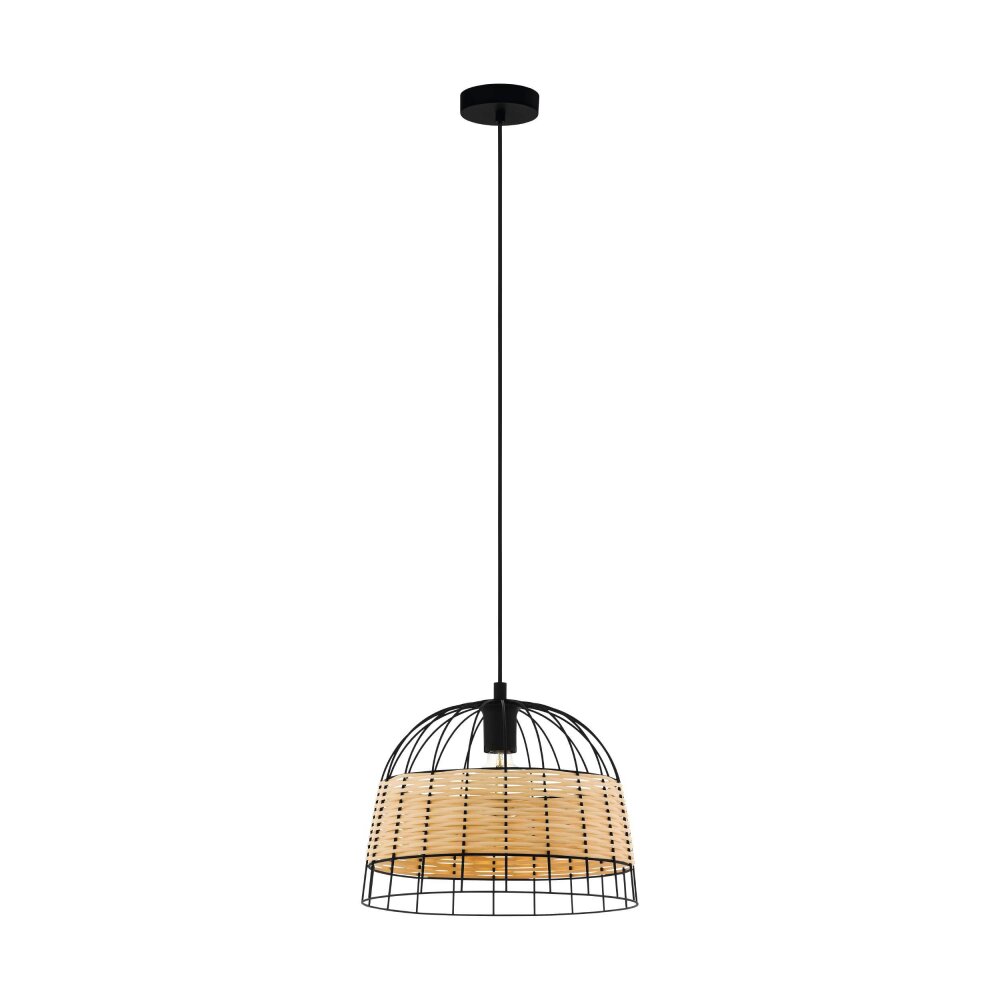 Eglo Lampor ANWICK Pendellampa Svart, 1-ljuskällor main product photo