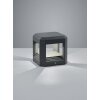 Trio Lampor LOGONE Vägglampa LED Antracit, 1-ljuskällor