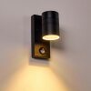 Froslev Downlight, Vägglampa LED Svart, 1-ljuskällor, Rörelsedetektor