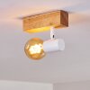Barbengo Taklampa, Takstrålkastare Trä ljus, 1-ljuskällor