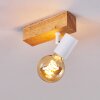 Barbengo Taklampa, Takstrålkastare Trä ljus, 1-ljuskällor