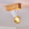 Barbengo Taklampa, Takstrålkastare Trä ljus, 1-ljuskällor