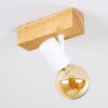 Barbengo Taklampa, Takstrålkastare Trä ljus, 1-ljuskällor