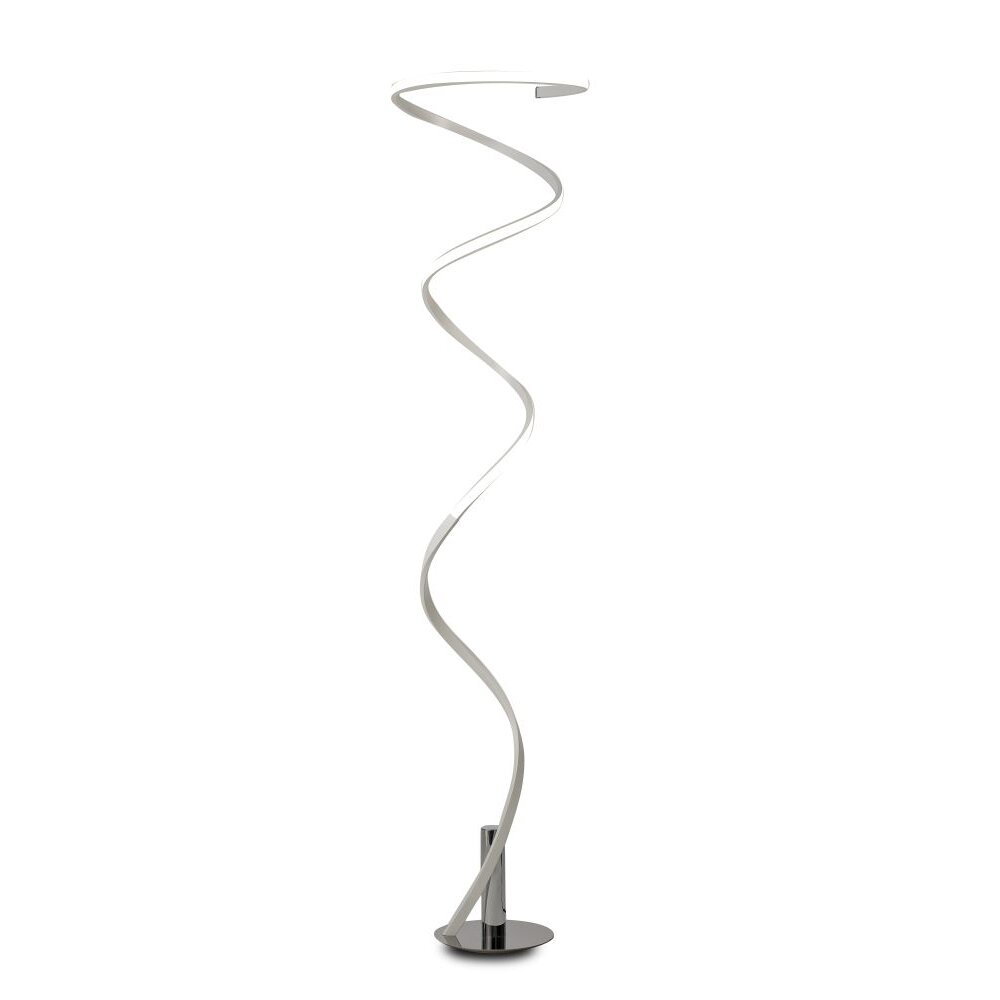 Mantra HELIX Golvlampa LED Krom, Vit, 1-ljuskällor main product photo