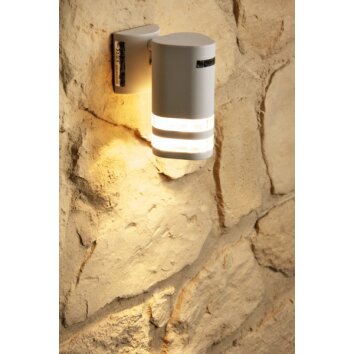 Konstsmide Lampor MODENA vägglampa utomhus, Vägglampa Vit, 1-ljuskällor