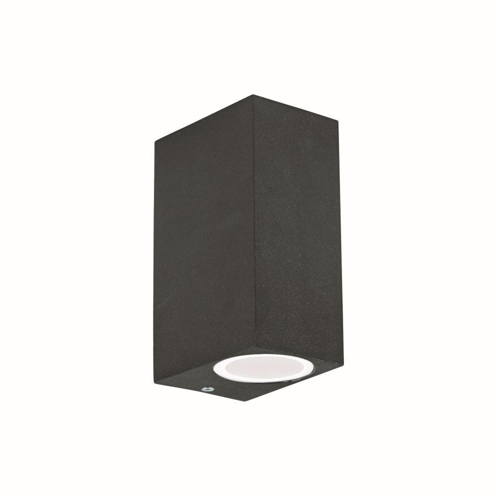 Ideallux UP Vägglampa Antracit, 2-ljuskällor main product photo