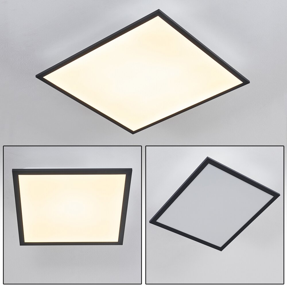 Salmi Taklampa, Panel LED Grått, Vit, 1-ljuskällor main product photo