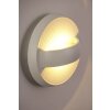 Globo ELARA Utomhusbelysning, Vägglampa LED Vit, 1-ljuskällor