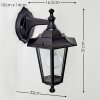 Valtimo vägglampa utomhus, Vägglampa Svart, 1-ljuskällor