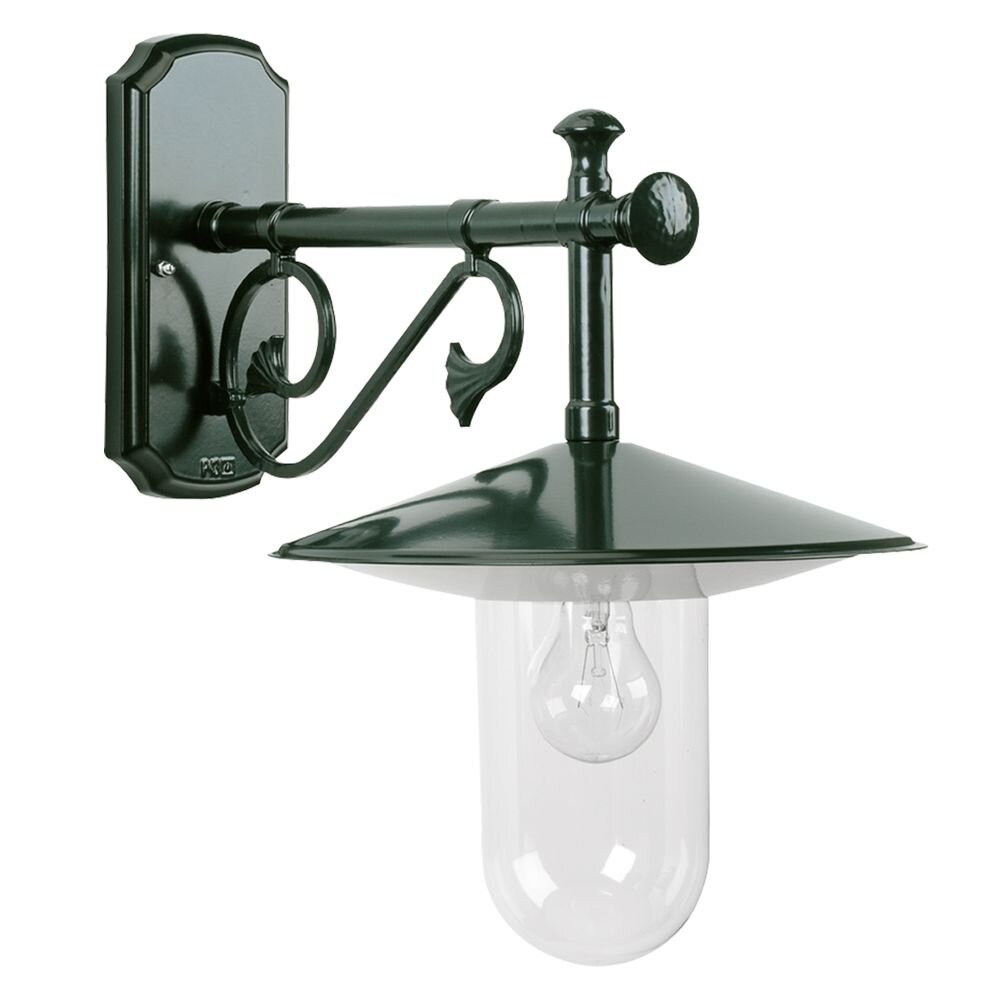 KS Erlichting Louvre Vägglampa Grön, 1-ljuskällor main product photo