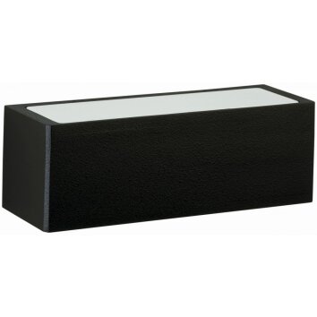 Albert Lampor 6368 Utomhusbelysning, vägglampa utomhus LED Svart, 2-ljuskällor