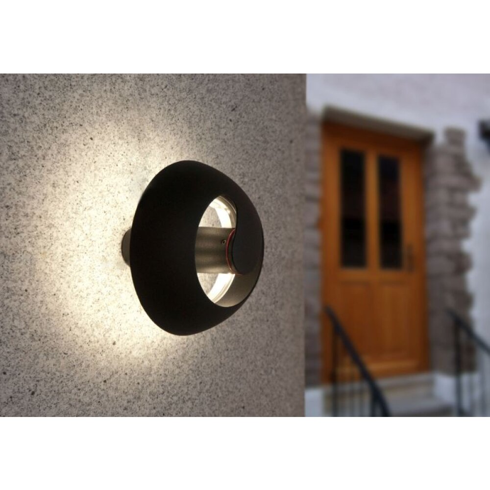 Lutec Lampor Spril Vägglampa LED Antracit, 6-ljuskällor main product photo