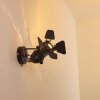 Lichinga Vägglampa Svart, 1-ljuskällor