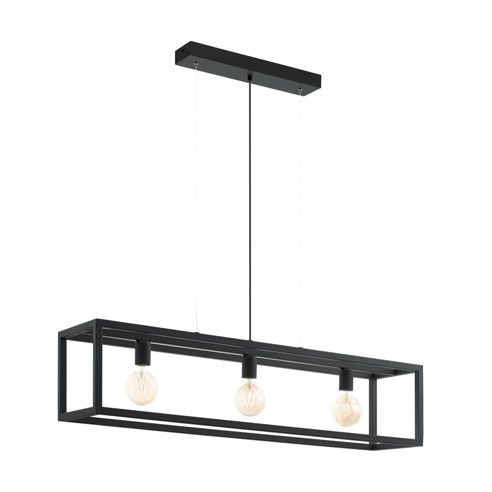 Eglo Lampor ELSWICK Pendellampa Svart, 3-ljuskällor main product photo