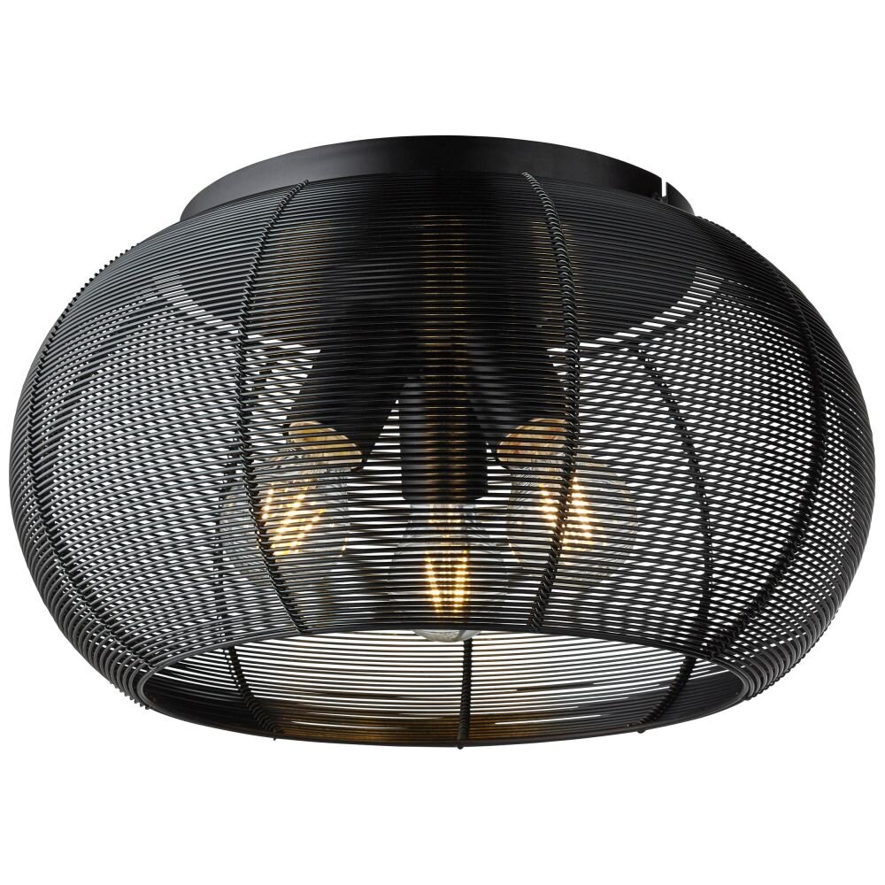Brilliant Lampor Sambo Taklampa Svart, 3-ljuskällor main product photo