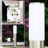 Caserta Golvlampa, gångvägslampa Färg i rostfritt stål, Vit, 1-ljuskällor