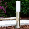 Caserta Golvlampa, gångvägslampa Färg i rostfritt stål, Vit, 1-ljuskällor