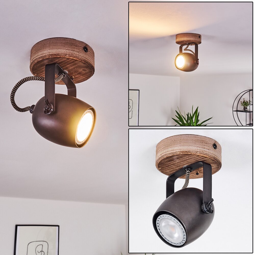 Kuah Taklampa, Takstrålkastare Svart, 1-ljuskällor main product photo