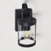 Hojer vägglampa utomhus, Vägglampa Svart, 1-ljuskällor