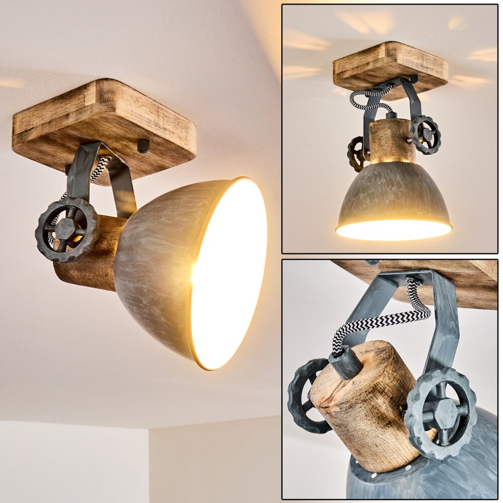 Orny Taklampa, Takstrålkastare Grått, 1-ljuskällor main product photo