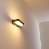 Hjortspring Up & Down Lampa, Vägglampa LED Antracit, 1-ljuskällor