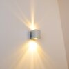 Orsa vägglampa utomhus, Vägglampa LED Galvaniserad, 2-ljuskällor