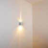 Orsa vägglampa utomhus, Vägglampa LED Galvaniserad, 2-ljuskällor