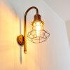 Borkan vägglampa utomhus, Vägglampa Brunt, guld, 1-ljuskällor, Rörelsedetektor