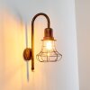 Borkan vägglampa utomhus, Vägglampa Brunt, guld, 1-ljuskällor, Rörelsedetektor