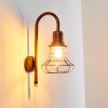 Borkan vägglampa utomhus, Vägglampa Brunt, guld, 1-ljuskällor, Rörelsedetektor