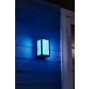 Philips Lampor Impress Vägglampa LED Svart, 1-ljuskällor, Färgväxlare