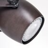 Kuah Vägglampa, Väggspotlight Svart, 1-ljuskällor