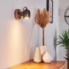 Kuah Vägglampa, Väggspotlight Svart, 1-ljuskällor