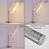 Deje Skrivbordslampa, Bordslampa LED Nickel matt, 1-ljuskällor