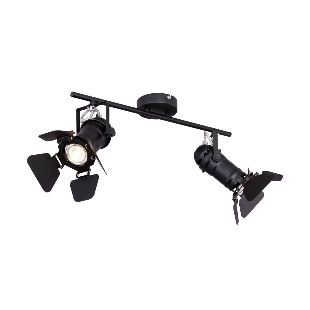 Globo EGON Taklampa, Takstrålkastare Svart, 2-ljuskällor main product photo