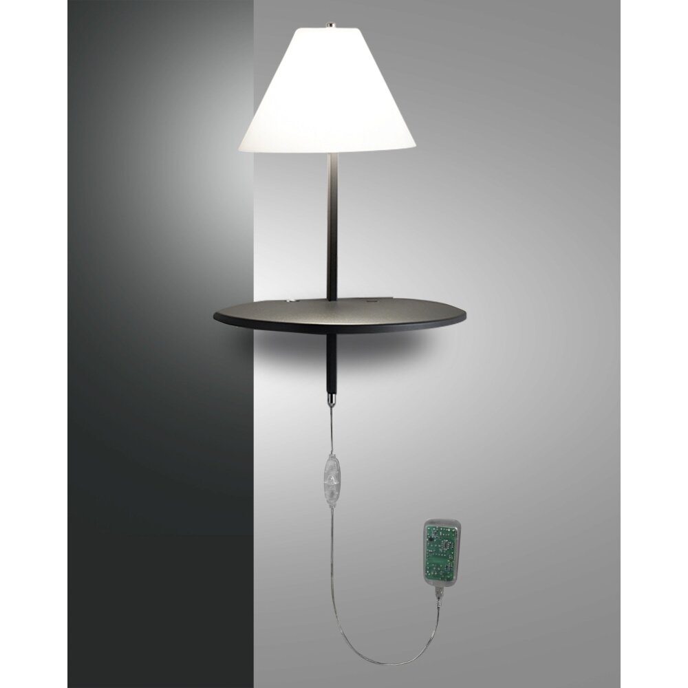 Fabas Luce Goodnight Vägglampa LED Antracit, 1-ljuskällor main product photo