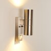Brachy vägglampa utomhus, Vägglampa Rostfritt stål, 2-ljuskällor, Rörelsedetektor