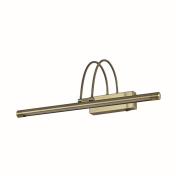 Ideallux BOW Spegellampa, Vägglampa LED bronsfärgad, 66-ljuskällor