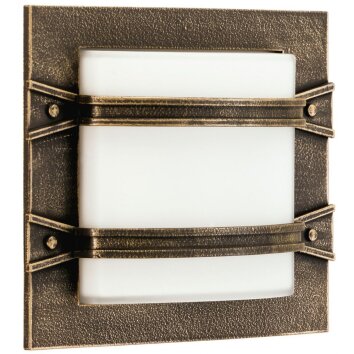 Albert Lampor und Taklampa för utomhusbruk, Utomhusbelysning, Taklampa, Vägg- och taklampor, Vägglampa Brun, Mässing, 1-ljuskällor