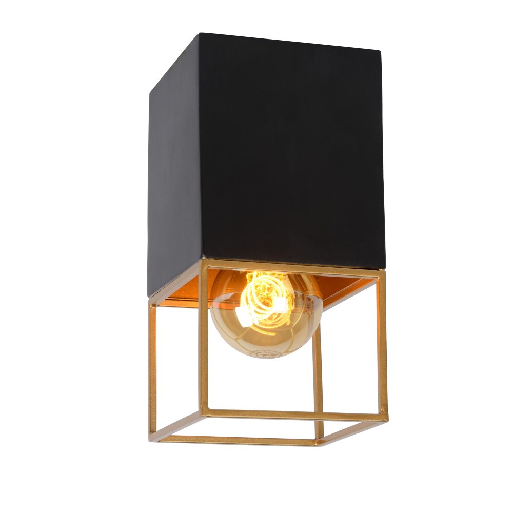 Lucide RIXT Taklampa Svart, 1-ljuskällor main product photo