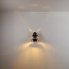 Lichinga Vägglampa Svart, 1-ljuskällor
