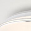 Brilliant Edna Taklampa LED Krom, 1-ljuskällor, Fjärrkontroll, Färgväxlare