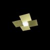 Grossmann CREO Taklampa, Vägglampa LED Mässing, 1-ljuskällor